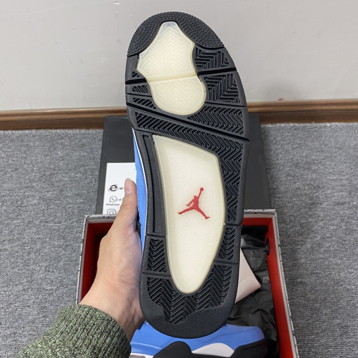 Travis Scott x Air Jordan 4 Houston Oilers 308497-406