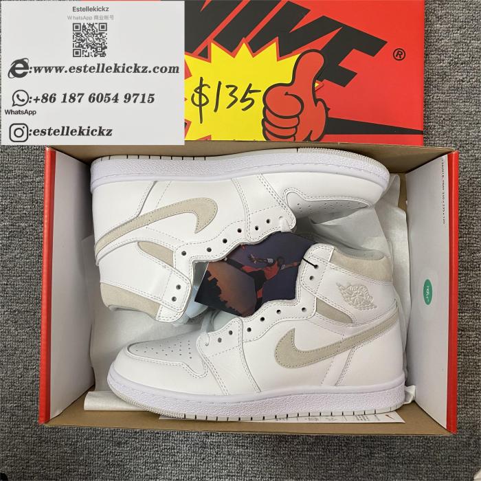 Air Jordan 1 High ’85 “Neutral Grey” BQ4422-100