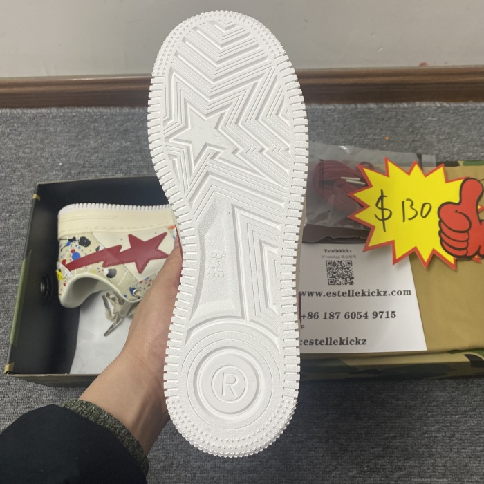 Men Women B*ape Top Sneaker