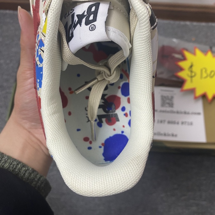 Men Women B*ape Top Sneaker
