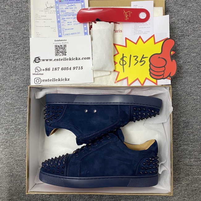 Men C*hristian L*ouboutin Low Top Sneakers