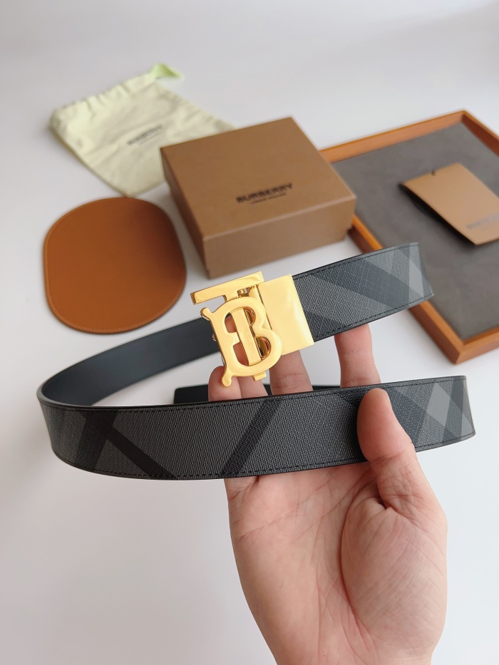 B*urberrry Belts Top Quality 35MM