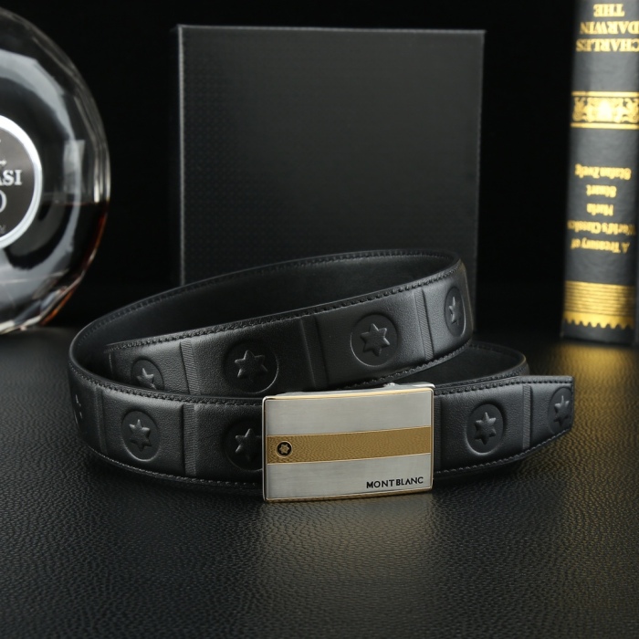 M*ontblanc I*nternational Belts Top Quality  35MM