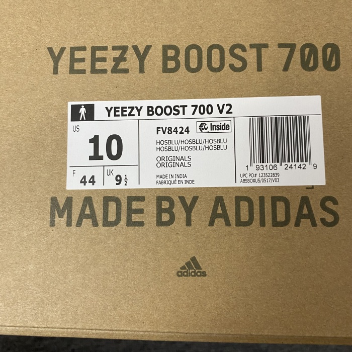 Yeezy Boost 700 V2 Hospital Blue