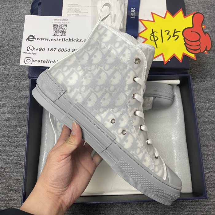 Men Women D*ior Top Sneakers