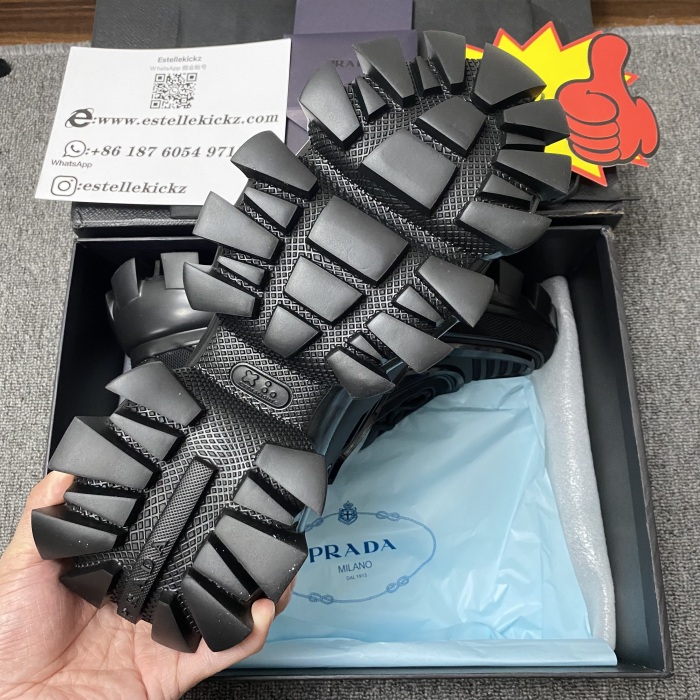 Men Women P*rada Top Sneaker