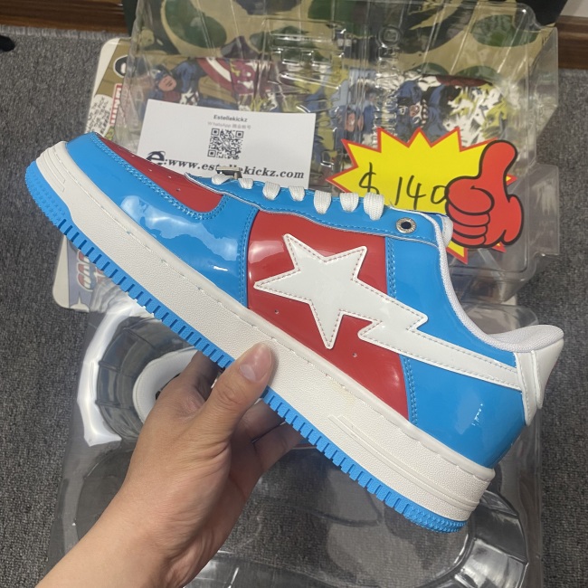 Men Women B*ape MARVEL B*APE STA Top Quality Sneaker
