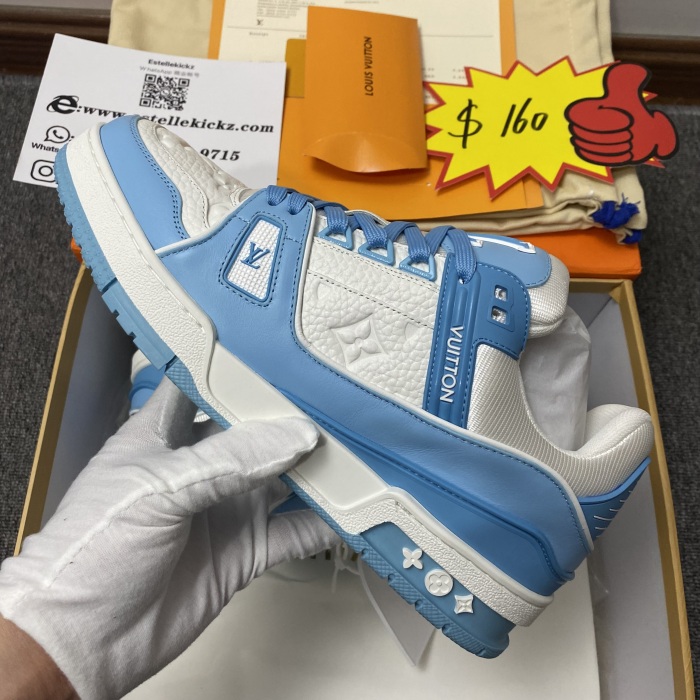 Men L*ouis V*uitton Top Sneakers