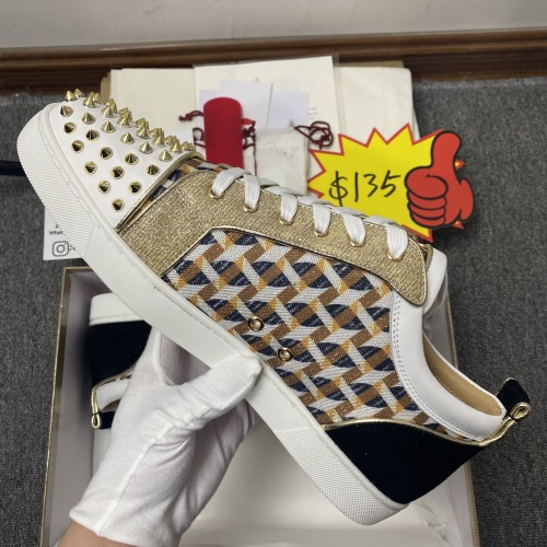 Men C*hristian L*ouboutin Low Top Sneakers