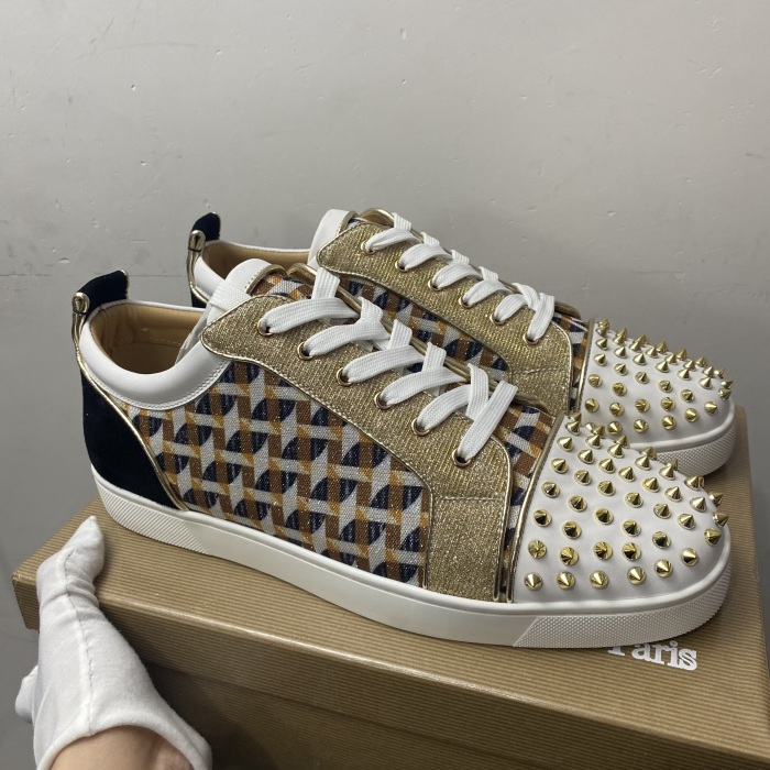 Men C*hristian L*ouboutin Low Top Sneakers