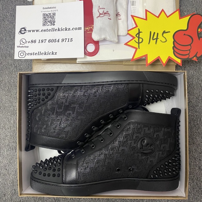 Men C*hristian L*ouboutin Top Sneaker
