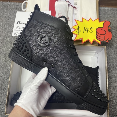Men C*hristian L*ouboutin Top Sneaker