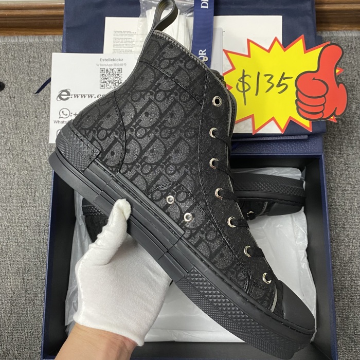 Men Women D*ior Top Sneakers