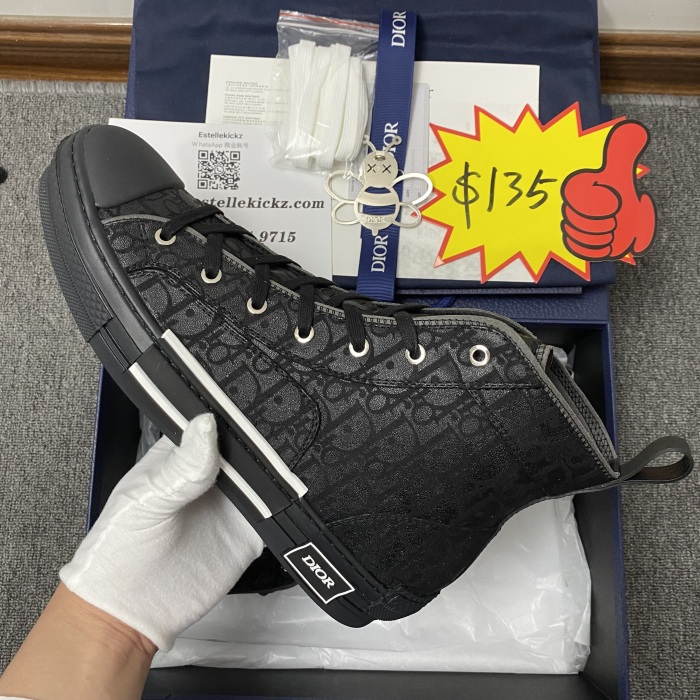 Men Women D*ior Top Sneakers