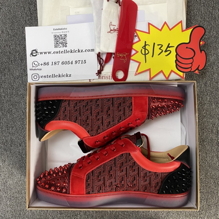 Men C*hristian L*ouboutin Low Top Sneakers