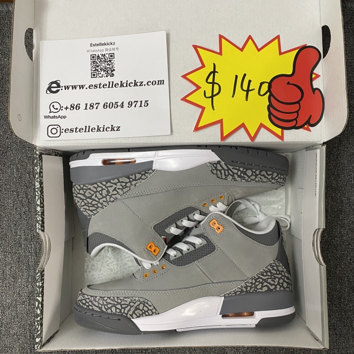 Air Jordan 3 Cool Gray CT8532-012