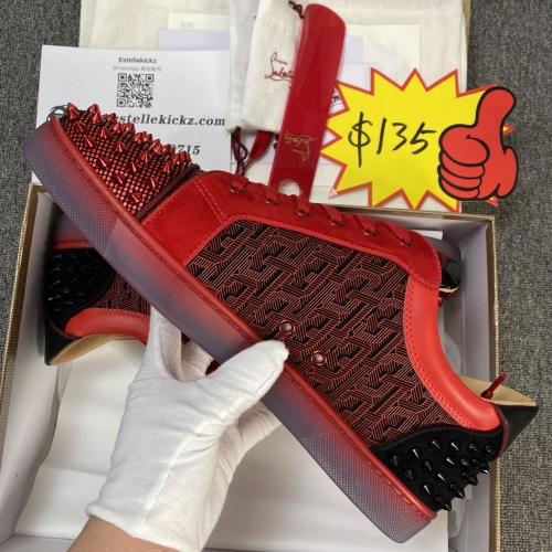 Men C*hristian L*ouboutin Low Top Sneakers