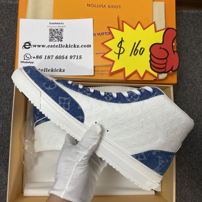 Men L*ouis V*uitton Top Sneaker