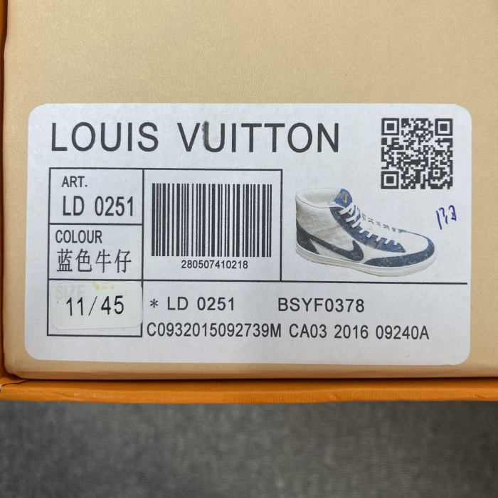 Men L*ouis V*uitton Top Sneaker
