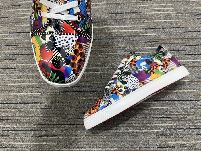 Men Women C*hristian L*ouboutin Low Top Sneaker