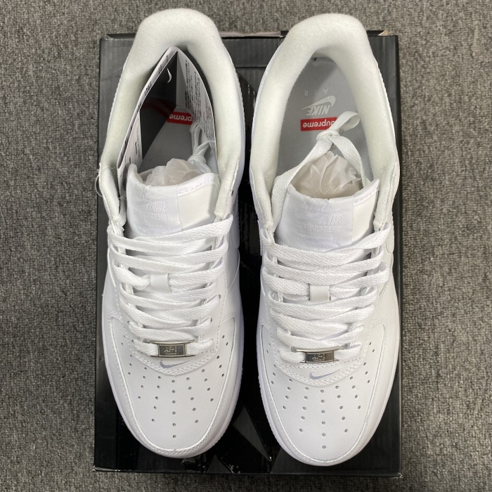 S*upreme x N*ike A*ir Force 1 Low CU9225 100