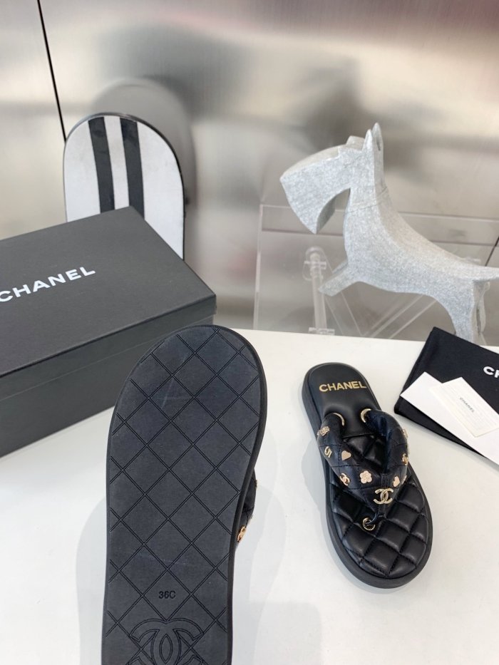 Women C*hanel Top Sandals
