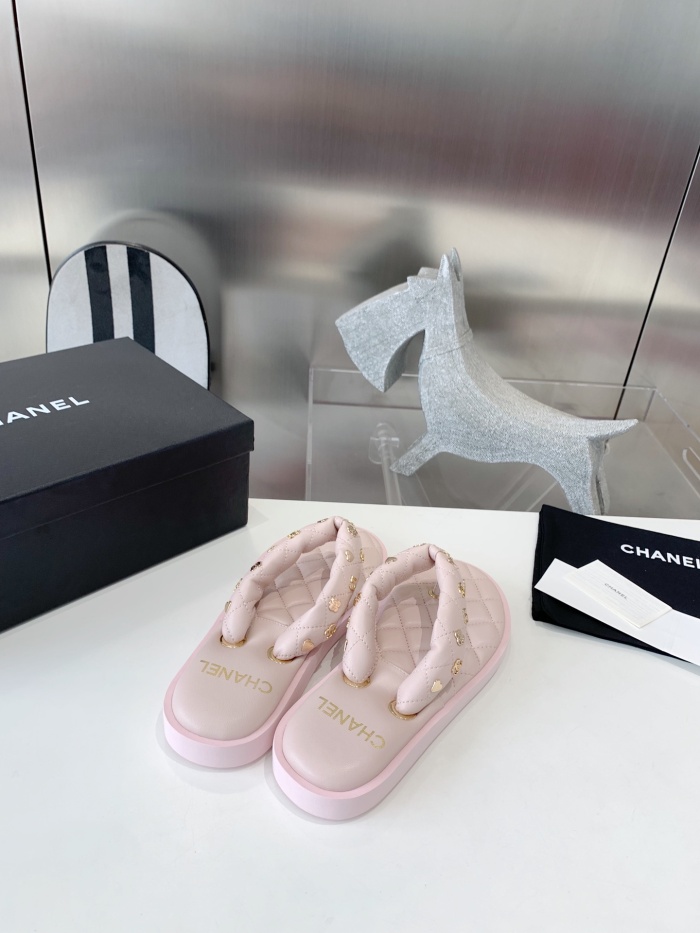 Women C*hanel Top Sandals