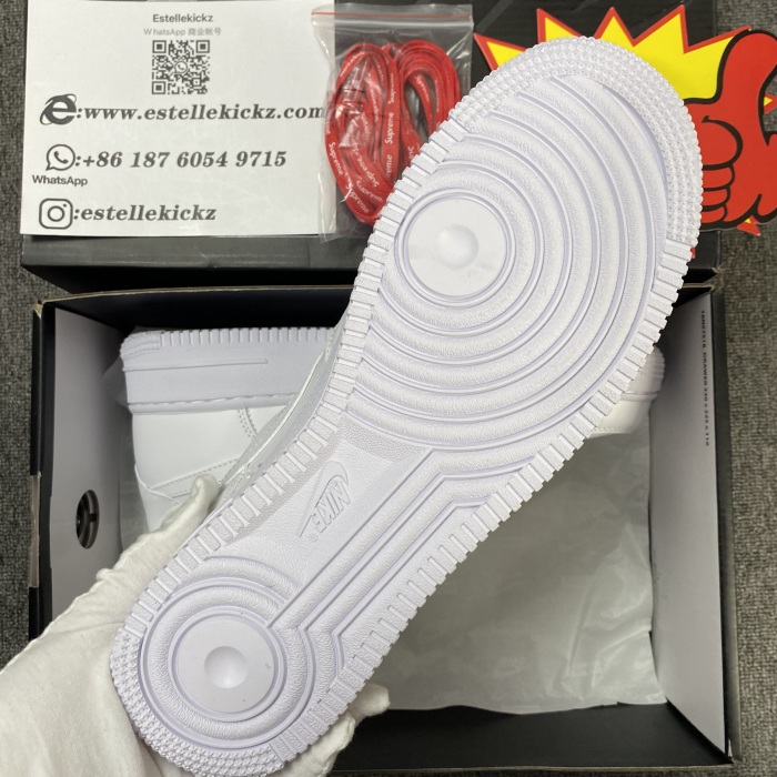 S*upreme x N*ike A*ir Force 1 Low CU9225 100