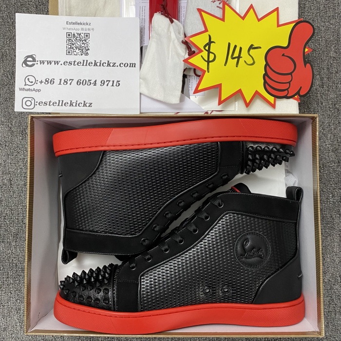 Men Women C*hristian L*ouboutin Top Sneaker
