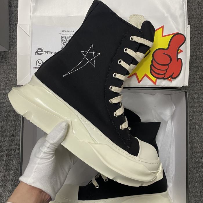 Men Women R*ick O*wens Top Sneaker