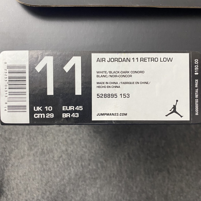 Air Jordan 11 Low Concord 528895-153
