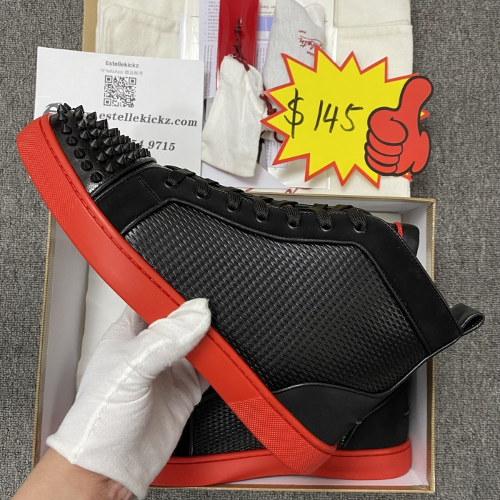 Men Women C*hristian L*ouboutin Top Sneaker