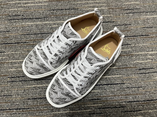 Men women C*hristian L*ouboutin Low Top Sneakers