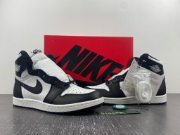 Air Jordan 1 High ’85 “Black White” BQ4422-001  Top level version