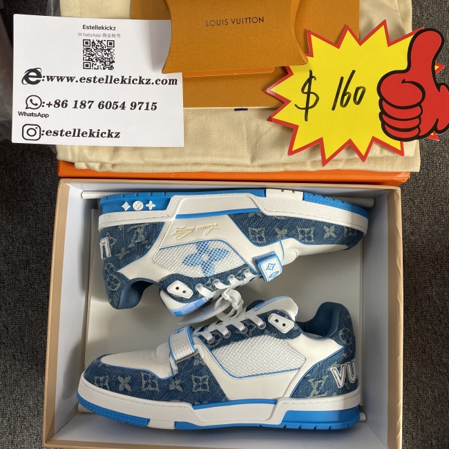 Men Women L*ouis V*uitton Top Sneakers