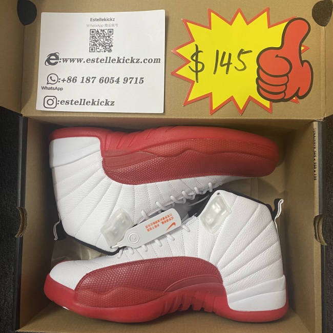 Air Jordan 12 “Cherry”  CT8013-116
