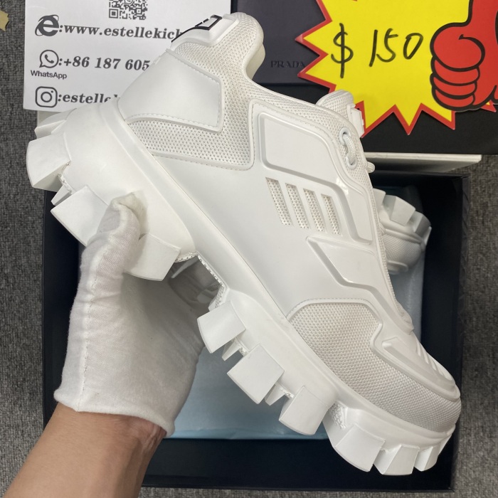 Men Women P*rada Top Sneaker