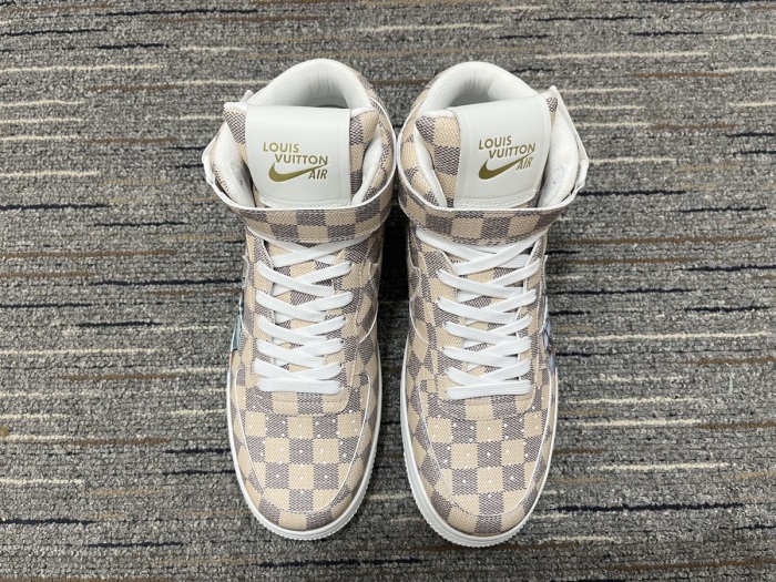 L*ouis V*uitton x Air Jordan  top sneaker