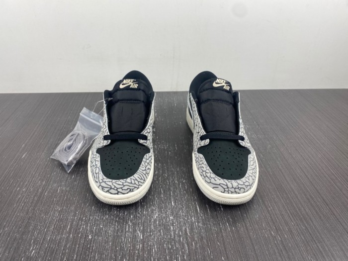 Air Jordan 1 Low “Elephant Print  CZ0790-001