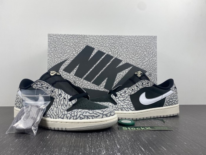 Air Jordan 1 Low “Elephant Print  CZ0790-001