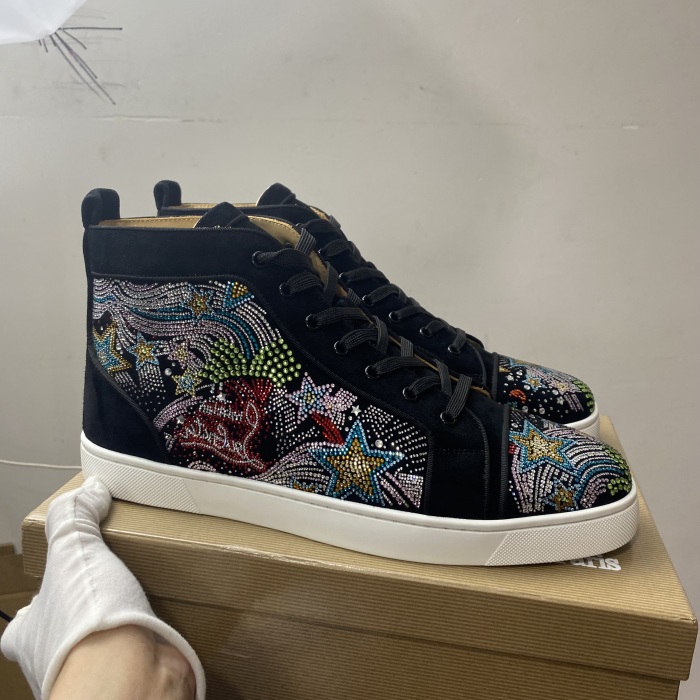 Men Women C*hristian L*ouboutin Top Sneaker