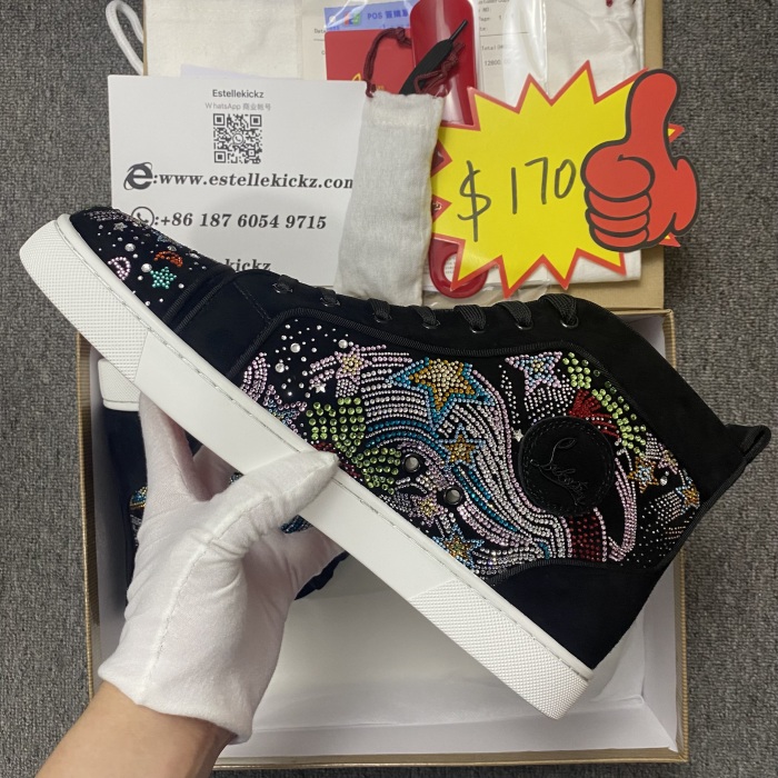 Men Women C*hristian L*ouboutin Top Sneaker