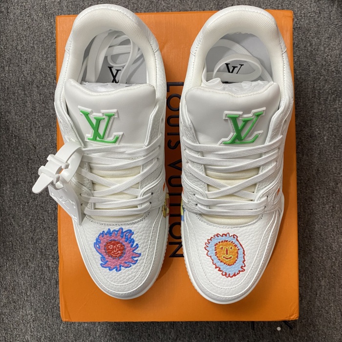 Men Women L*ouis V*uitton Top Sneakers