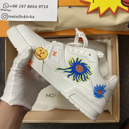 Men Women L*ouis V*uitton Top Sneakers