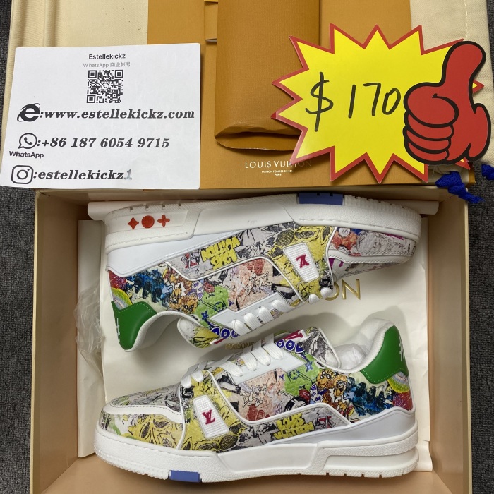 Men L*ouis V*uitton Top Quality Sneakers