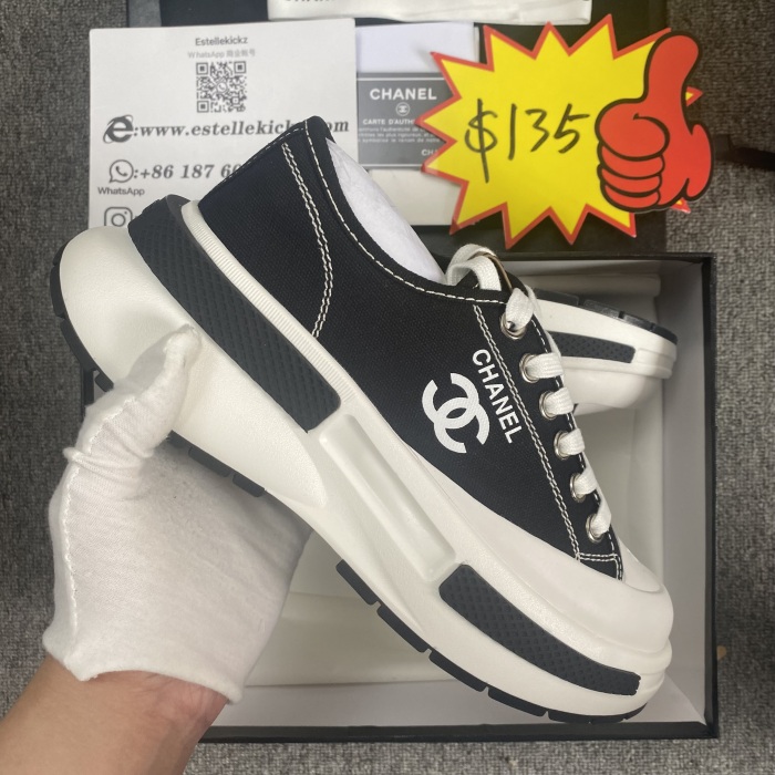 Women C*hanel Top Sneaker