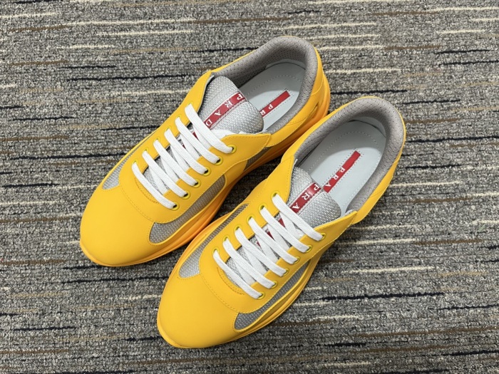 Men Women P*rada Top Sneakers
