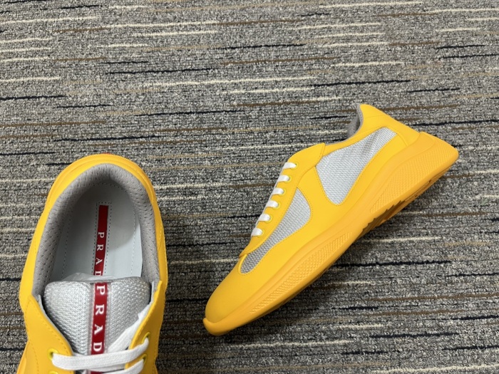 Men Women P*rada Top Sneakers