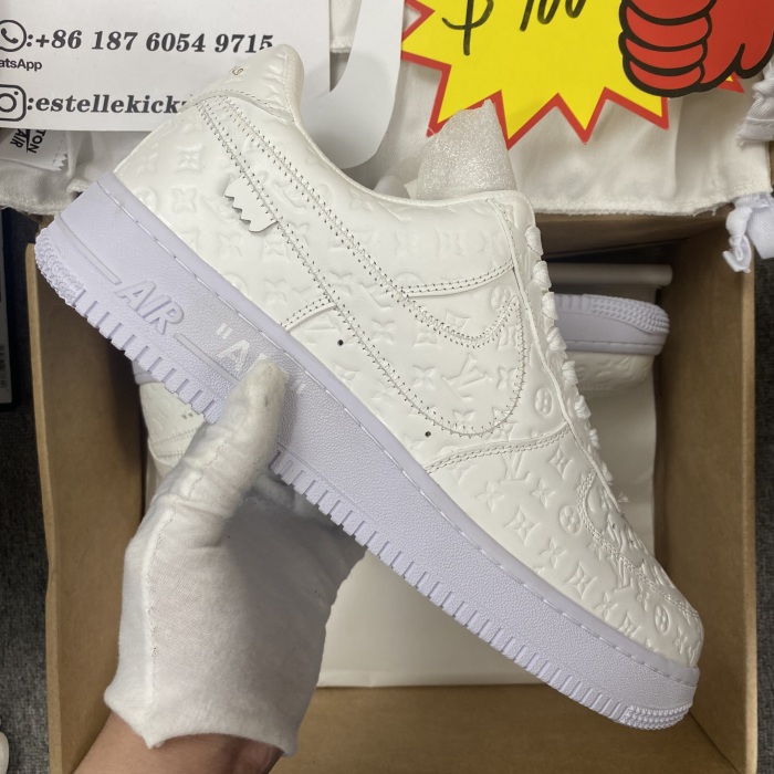 Air Force 1 L*V Low Cream White Black
