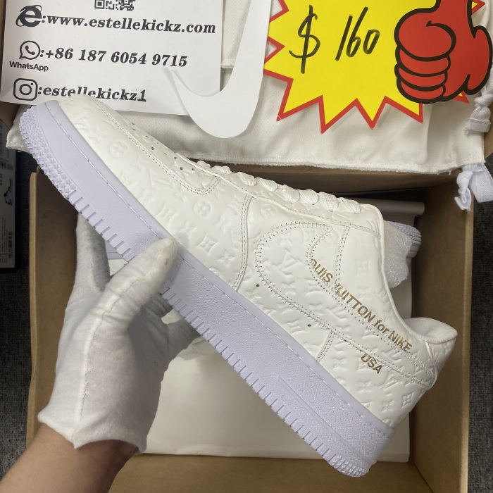 Air Force 1 L*V Low Cream White Black
